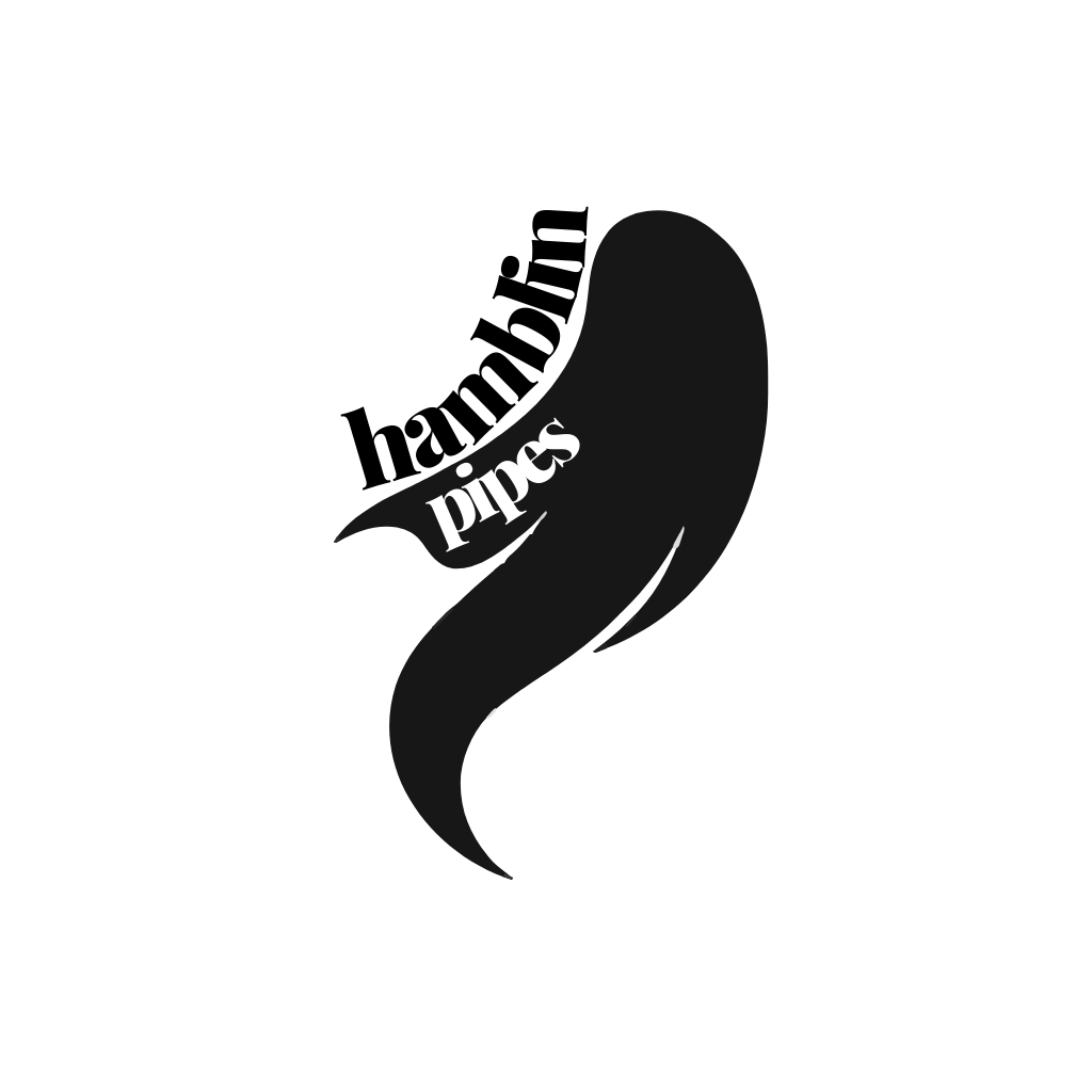 The Hamblin Pipes motif; a silhouette of a ghost.